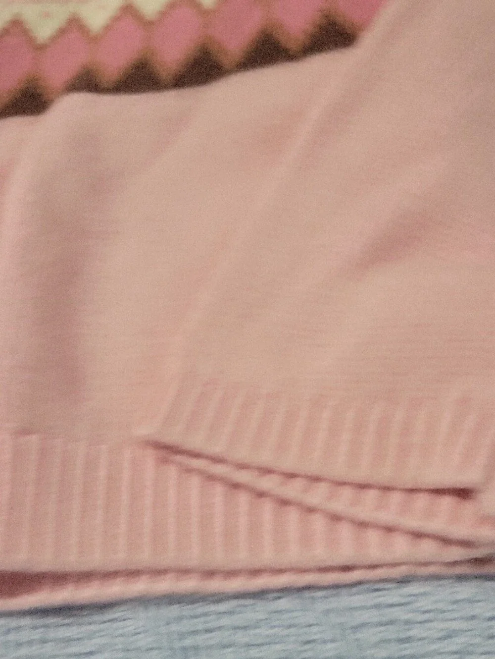 Gymboree Cream, Pink & Brown Bear Fair Isle Sweater